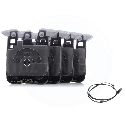FOR BMW M2 F87 M3 F80 M4 F82 F83 TEXTAR OEM REAR BRAKE PADS & WEAR SENSOR WIRE
