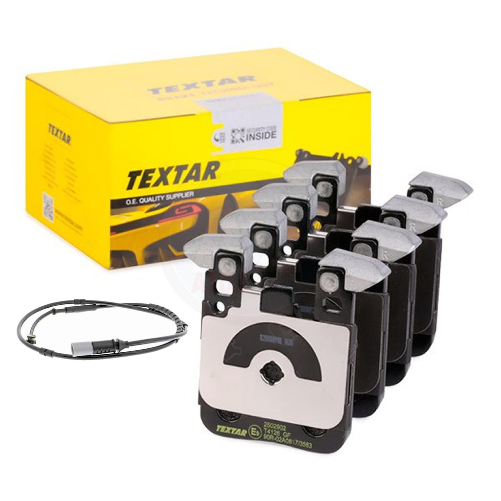 FOR BMW 1/2/3/4 SERIES M2 M3 M4 TEXTAR OEM REAR BRAKE PADS & WEAR SENSOR WIRE