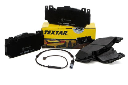FOR BMW M5 M6 F06 F10 F12 F13 TEXTAR FRONT BRAKE PADS SET & WEAR WIRE SENSOR