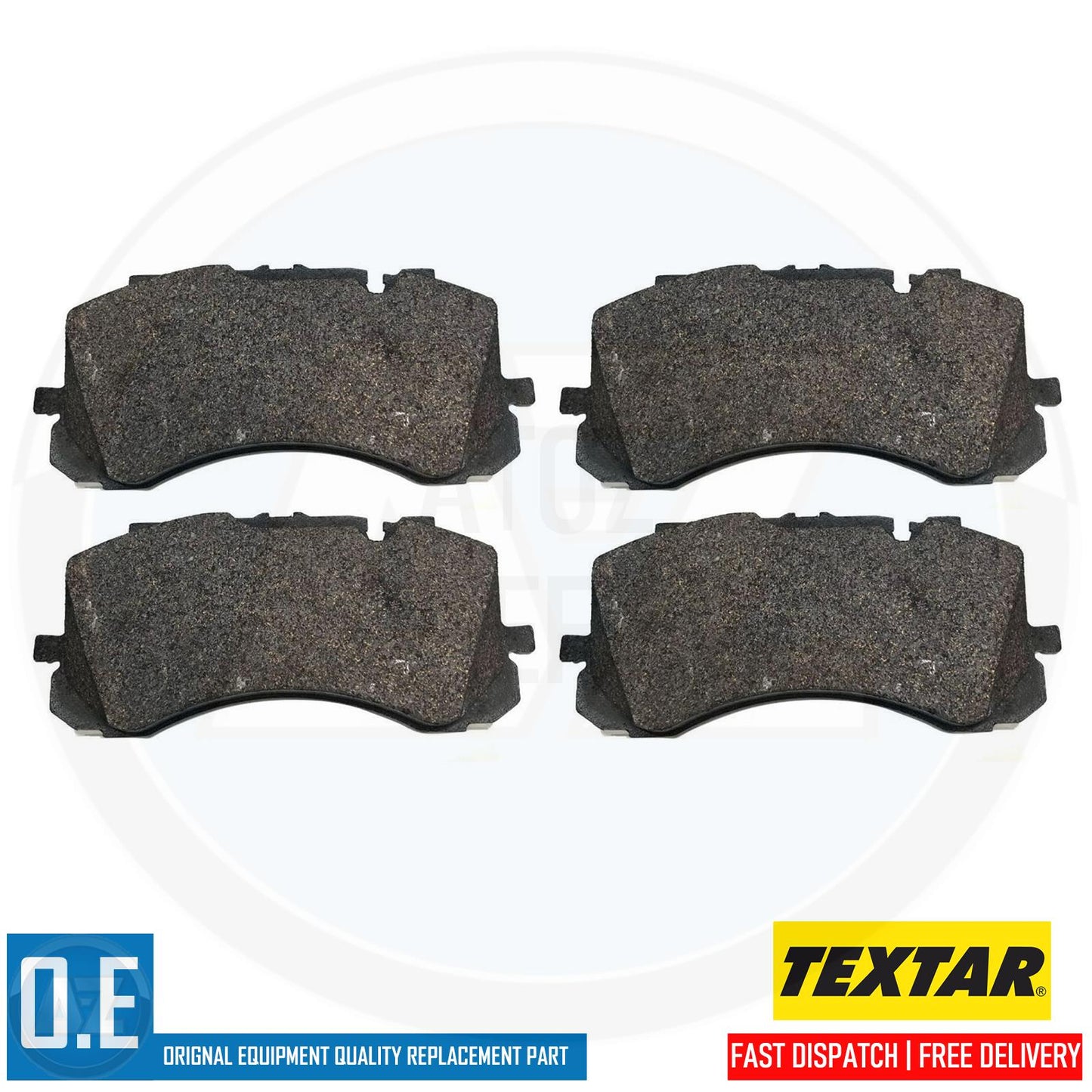 FOR BENTLEY BENTAYGA 2015- TEXTAR FRONT AXLE BRAKE PADS 4M0698151AK 4M0698151AE