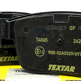 FOR AUDI RS3 8Y 2022- TEXTAR OEM FRONT REAR BRAKE PADS SET WEAR WIRE SENSORS