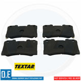 FOR TOYOTA YARIS GR 1.6 GR 2020- TEXTAR FRONT AXLE BRAKE PADS 0446552370
