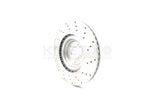 FOR HYUNDAI I30 N KONA N 2.0 N 2021- DRILLED FRONT BRAKE DISCS PAIR 360mm