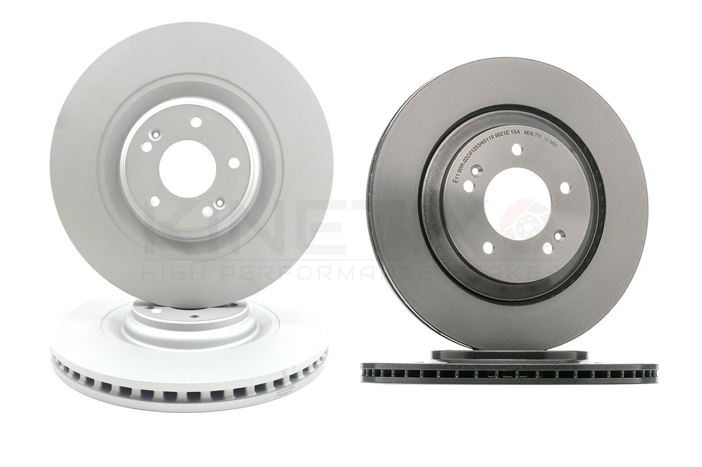 FOR HYUNDAI I30 N KONA N 2.0 N 21- FRONT REAR BRAKE DISCS APEC PADS 360mm 314mm