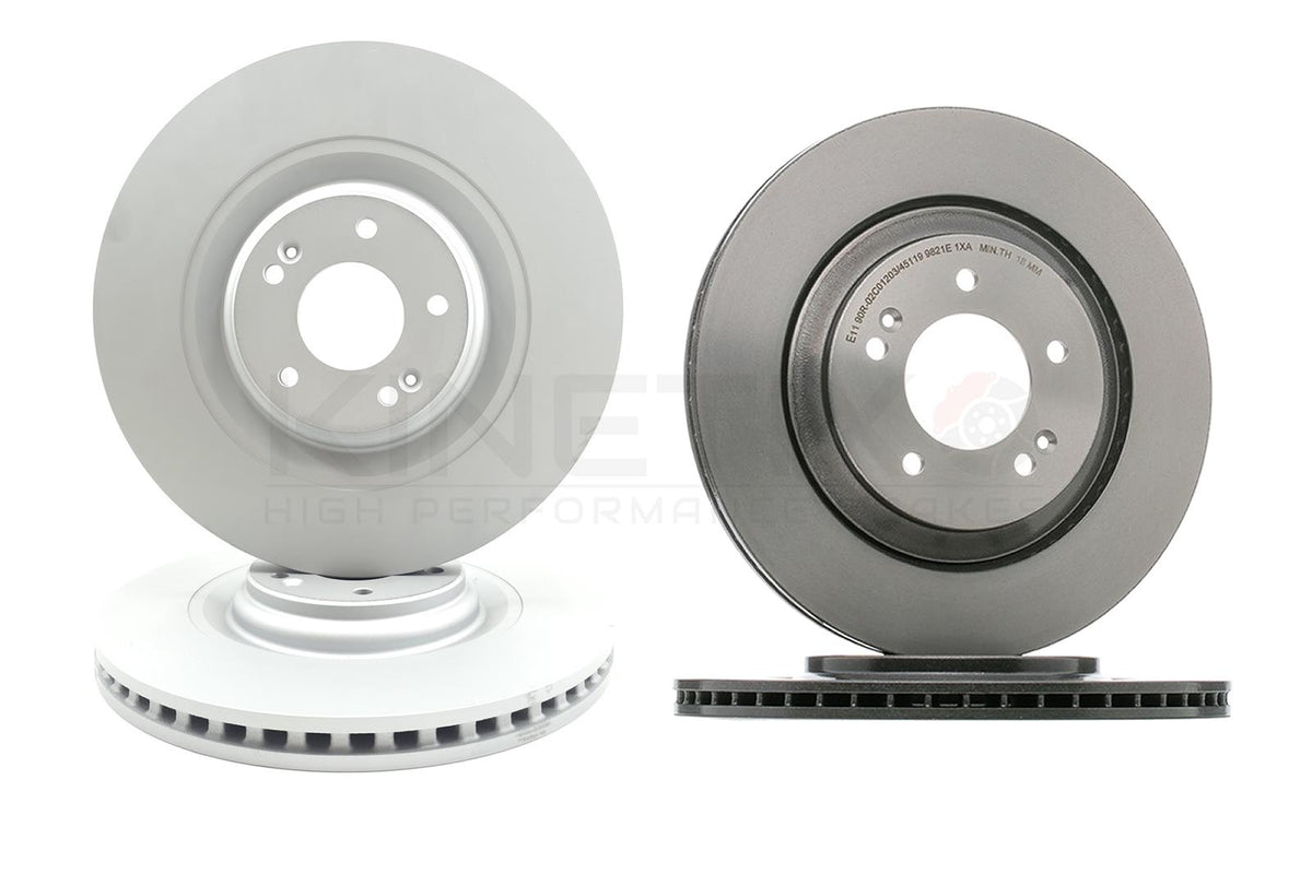 FOR HYUNDAI I30 N KONA N 2.0 N 21- FRONT REAR BRAKE DISCS APEC PADS 360mm 314mm