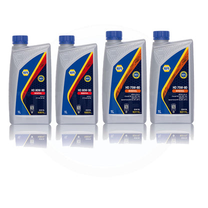 2L GEAR OIL & 2L REAR DIFFERENTIAL OIL FOR MERCEDES SPRINTER VW CRAFTER