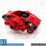 FOR NISSAN R32 GTR 300 ZX SILVIA S13 S14 S15 REAR 2 POT BRAKE CALIPERS RED LH RH