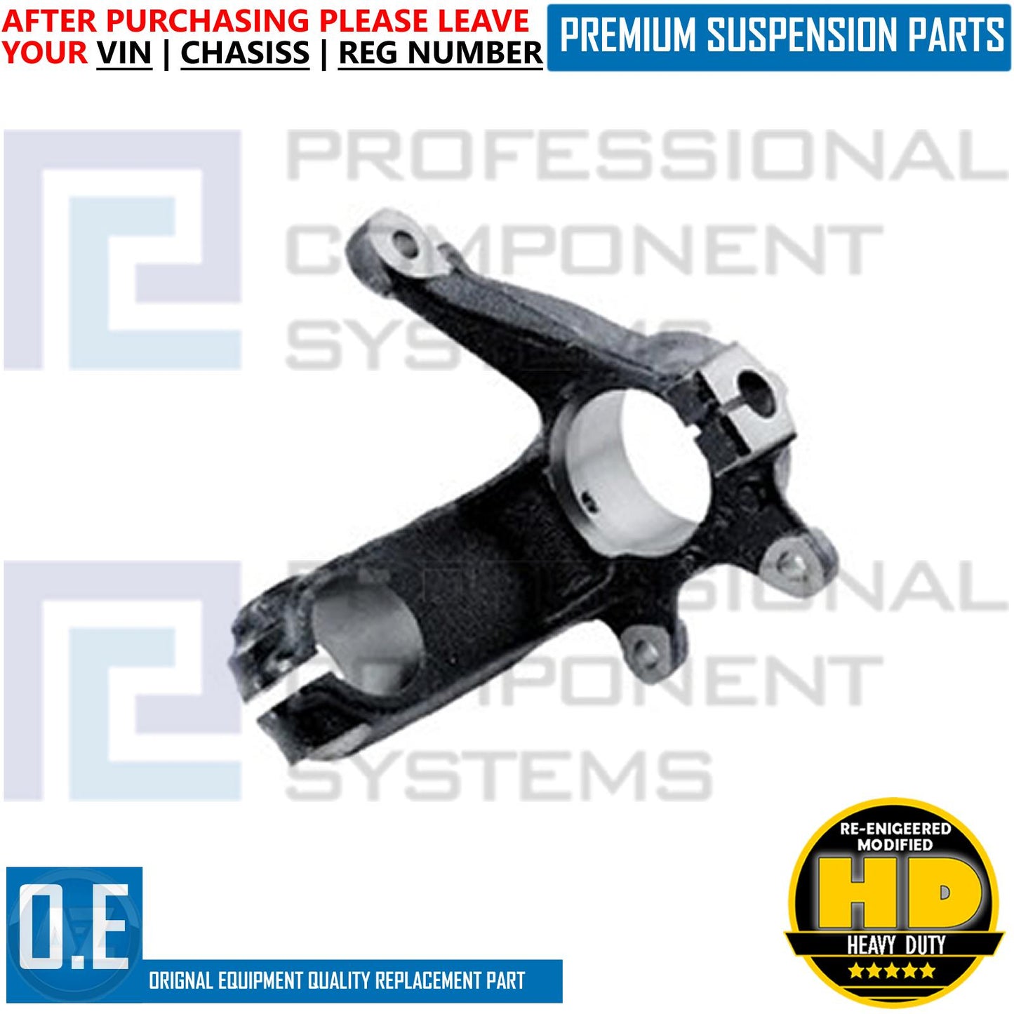 FOR FORD MONDEO MK3 FRONT AXLE STEERING KNUCKLES HUBS WITH WHEEL BEARINGS FITTED