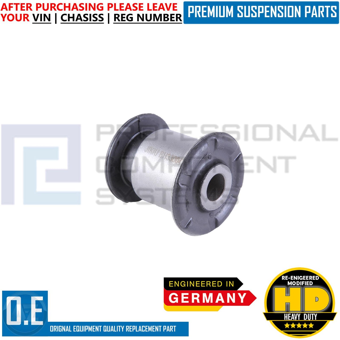 FOR Q7 CAYENNE TOUAREG FRONT LOWER SUSPENSION WISHBONE CONTROL ARM BUSH