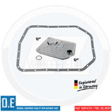 FOR JAGUAR XJ XK8 5HP24 5 SPEED AUTOMATIC TRANSMISSION GEARBOX PAN FILTER 7L OIL