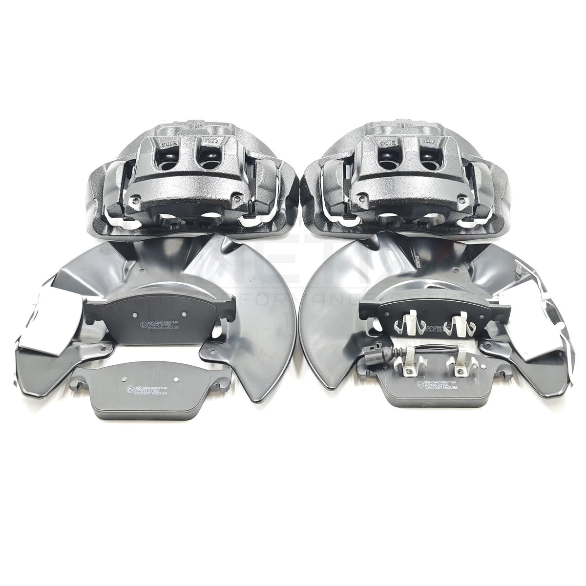 FOR TRANSPORTER T5 T6 BIG BRAKE 340mm CONVERSION FRONT REAR DRILLED DISC PADS
