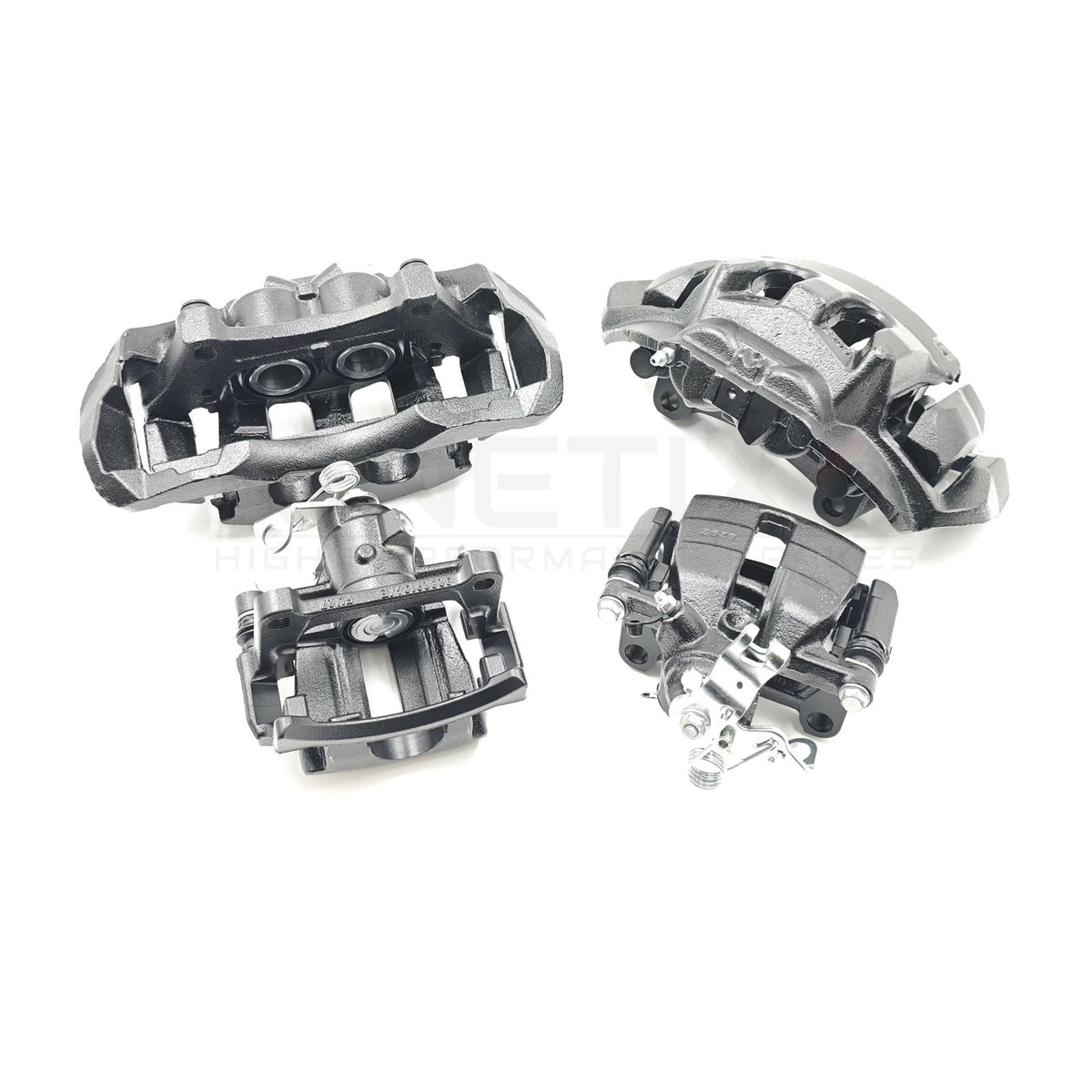 FOR TRANSPORTER T5 T6 BIG BRAKE 340mm CONVERSION FRONT REAR DRILLED DISC PADS