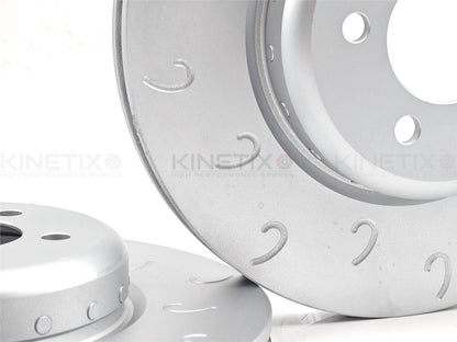 FOR BMW 330d 430d 335d 435d 335i 435i 340i 440i M SPORT FRONT BRAKE DISCS 370mm