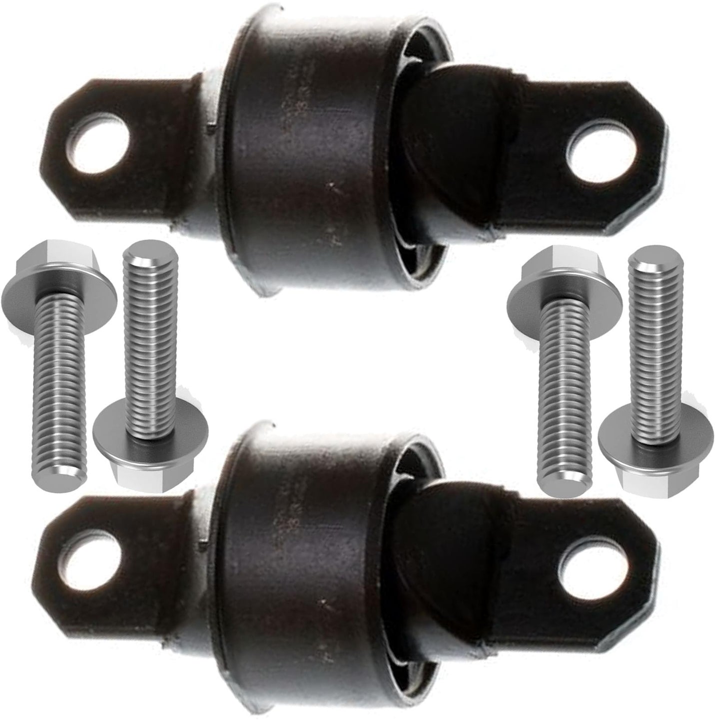 FOR FORD FOCUS MK1 MK2 CMAX REAR AXLE SUSPENSION TRAILING ARM BUSHES BOLTS KIT