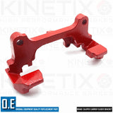 FOR AUDI A4 B8 A5 8T3 8F7 8TA FRONT BRAKE CALIPER CARRIER SLIDER BRACKET RED 314
