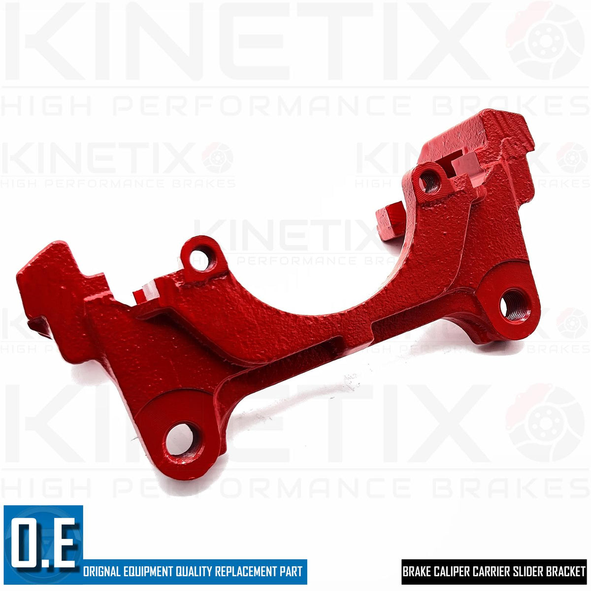 FOR AUDI A4 B8 A5 8T3 8F7 8TA FRONT BRAKE CALIPER CARRIER SLIDER BRACKET RED 314