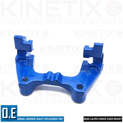 FOR AUDI SEAT SKODA VW REAR BRAKE CALIPER CARRIER SLIDERS BRACKETS PAIR BLUE