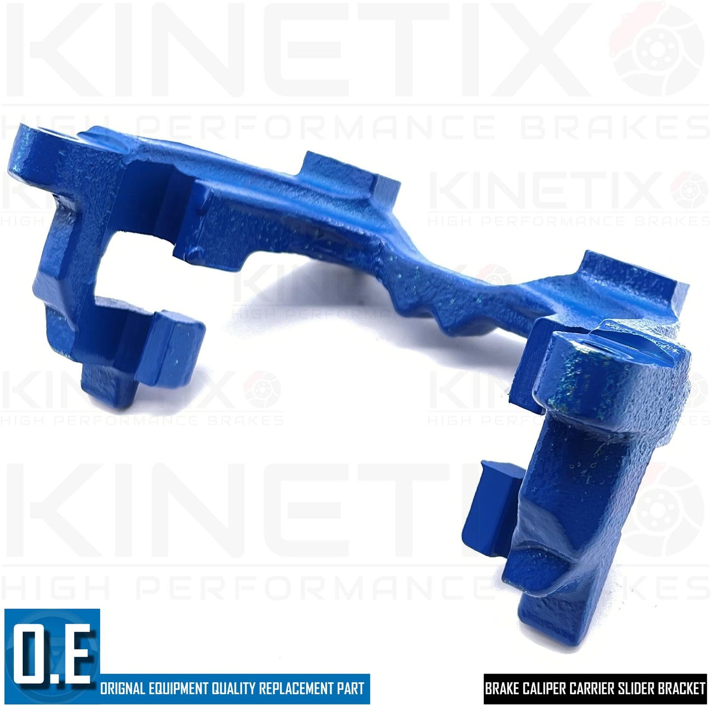 FOR AUDI SEAT SKODA VW REAR BRAKE CALIPER CARRIER SLIDERS BRACKETS PAIR BLUE