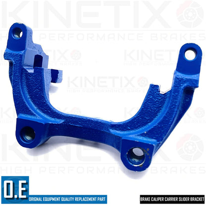 FOR AUDI SEAT SKODA VW REAR BRAKE CALIPER CARRIER SLIDERS BRACKETS PAIR BLUE