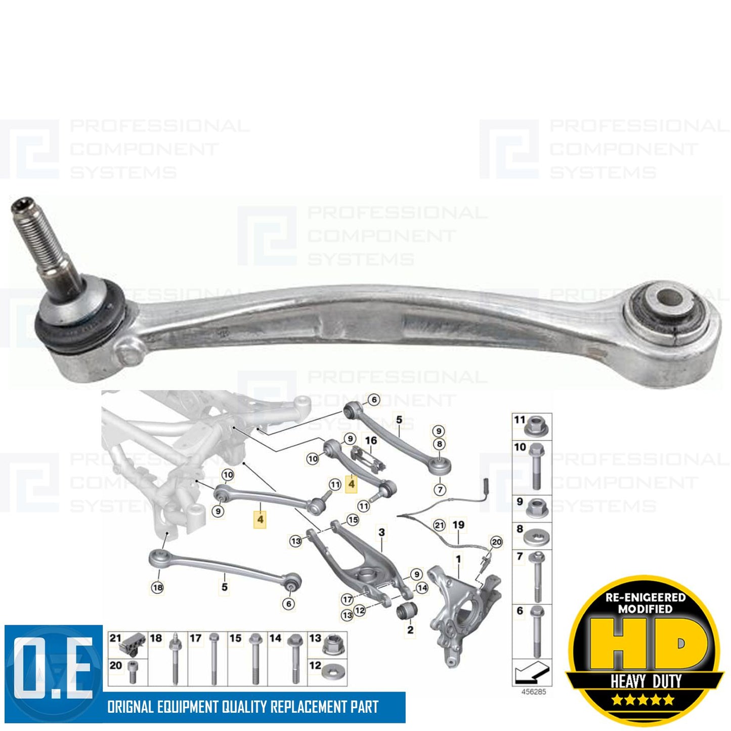 FOR BMW M2 M3 M4 F80 F87 F82 F83 REAR UPPER FRONT REAR SUSPENSION CONTROL ARM
