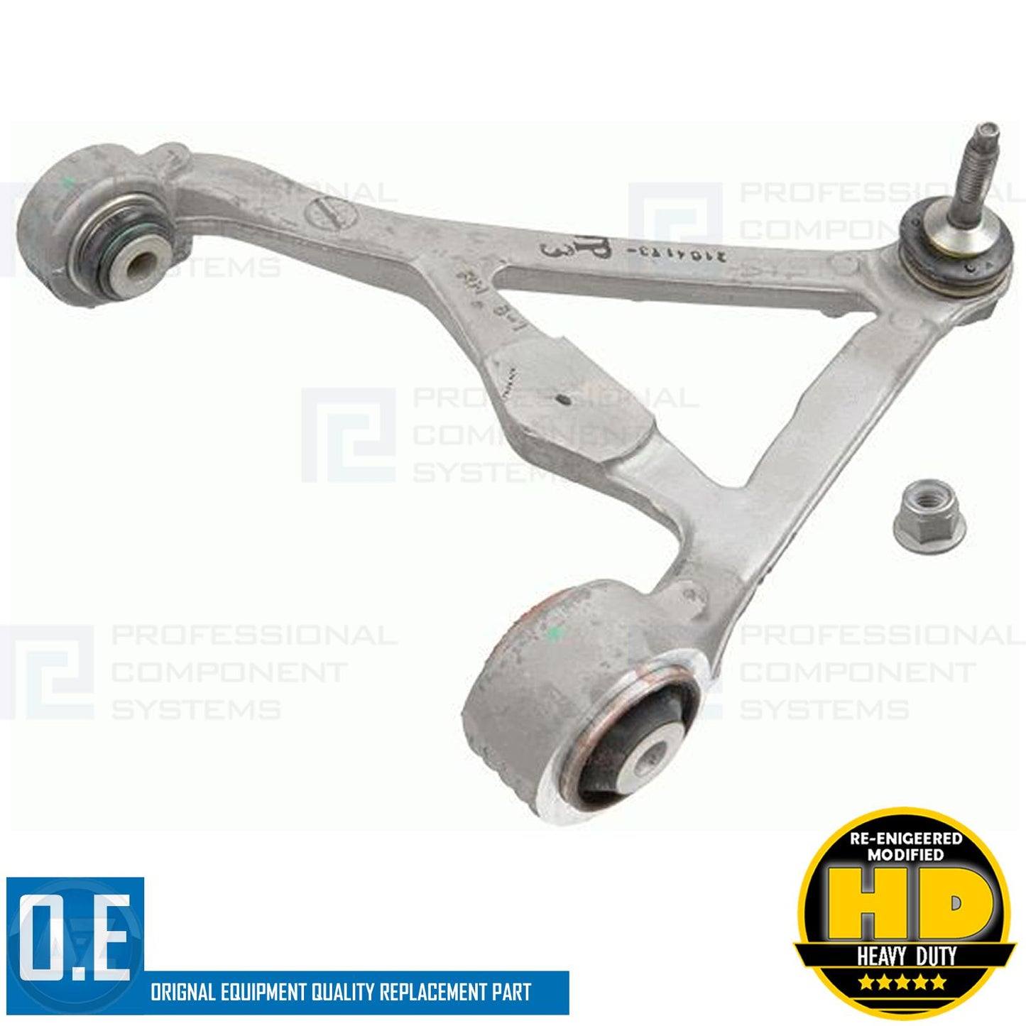 FOR JAGUAR F-TYPE REAR UPPER LOWER RIGHT SUSPENSION WISHBONE TRACK CONTROL ARMS
