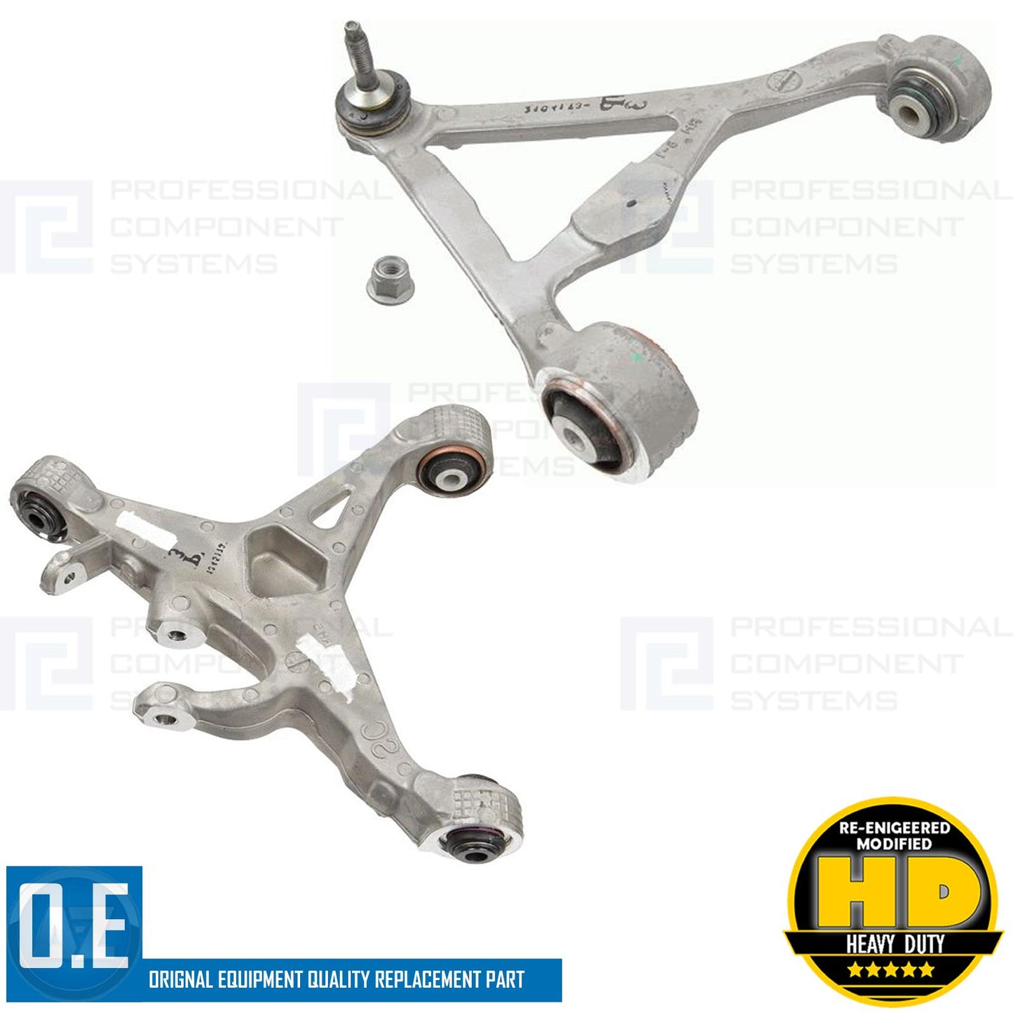 FOR JAGUAR F-TYPE REAR UPPER LOWER LEFT SUSPENSION WISHBONE TRACK CONTROL ARMS