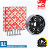 FOR Q3 TIGUAN CARDAN PROP SHAFT CENTRE BEARING FRONT REAR COUPLING DONUTS