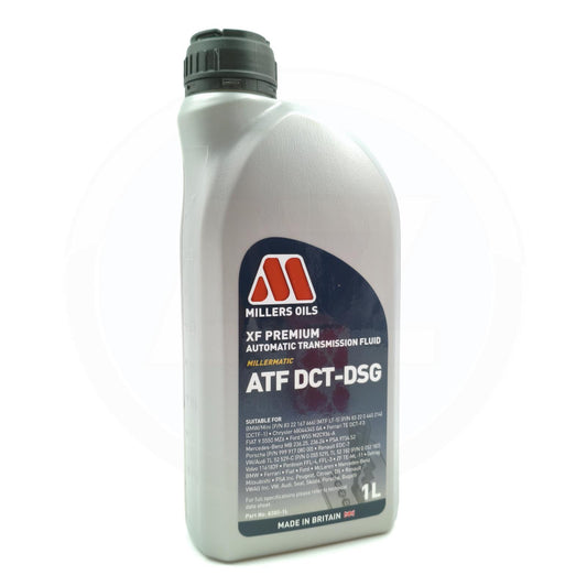 MILLERS OILS DCT DSG TRANSMISSION GEARBOX OIL AUDI BMW CUPRA SEAT SKODA 1L