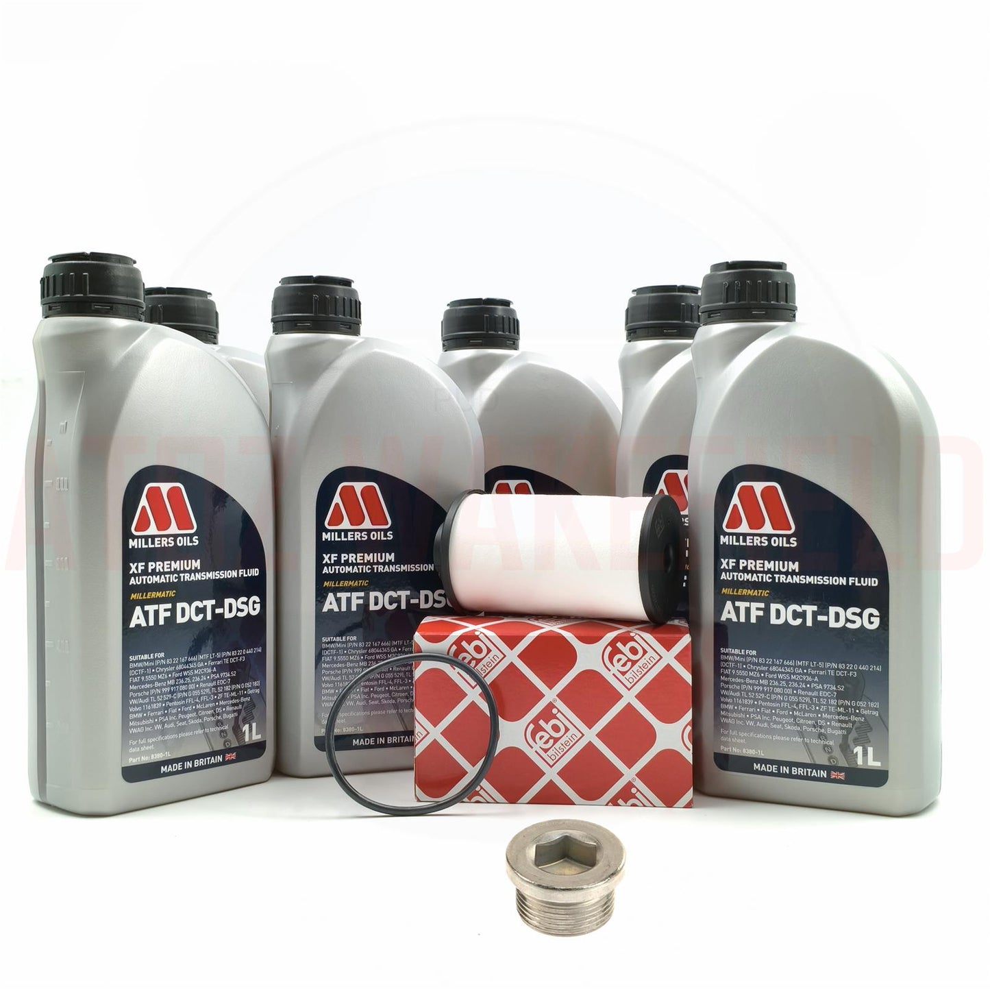 FOR VW JETTA 2.0 FSI DQ250 (6-SPEED) DSG GEARBOX SERVICE FILTER KIT