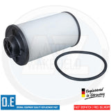 FOR AUDI A3 2.0 TDI AUTOMATIC DSG TRANSMISSION GEARBOX FILTER SEAL 6L OIL KIT
