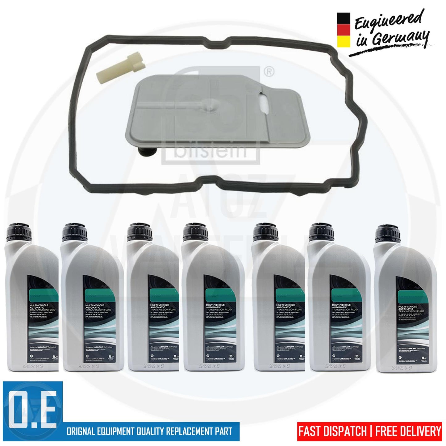 FOR MERCEDES 7-SPEED 722.9 AUTOMATIC TRANSMISSION GEARBOX PAN FILTER 7L OIL