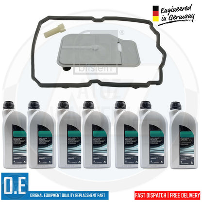 FOR MERCEDES 7-SPEED 722.9 AUTOMATIC TRANSMISSION GEARBOX PAN FILTER 7L OIL
