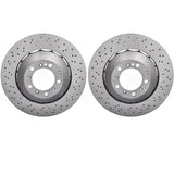FOR PORSCHE 718 CAYMAN 982 4.0 GT4 FRONT LEFT RIGHT BRAKE DISCS APEC PADS 380mm