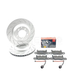 FOR PORSCHE TAYCAN 4 4S TURBO S TURBO FRONT REAR BRAKE DISCS PADS 360mm 358mm