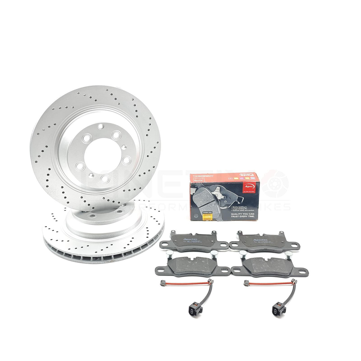 FOR PORSCHE TAYCAN 4 4S TURBO S TURBO FRONT REAR BRAKE DISCS PADS 360mm 358mm