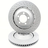 FOR PORSCHE 911 (992) GT3 RS 2021-2024 FRONT LEFT RIGHT BRAKE DISCS PADS 408mm