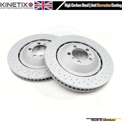 FOR PORSCHE 911 4.0 GT3 PDK 2021+ FRONT BRAKE DISCS PAIR 408mm X 36mm 9GT615301L / 9GT615301G / 9GT615302L / 9GT615302G / 9GT 615 301 L / 9GT 615 301 G / 9GT 615 302 L / 9GT 615 302 G