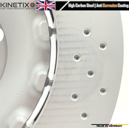 FOR PORSCHE 911 4.0 GT3 PDK 2021+ FRONT BRAKE DISCS PAIR 408mm X 36mm 9GT615301L / 9GT615301G / 9GT615302L / 9GT615302G / 9GT 615 301 L / 9GT 615 301 G / 9GT 615 302 L / 9GT 615 302 G