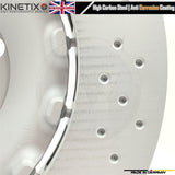 FOR PORSCHE 911 (992) GT3 RS 2021-2024 FRONT LEFT RIGHT BRAKE DISCS PADS 408mm