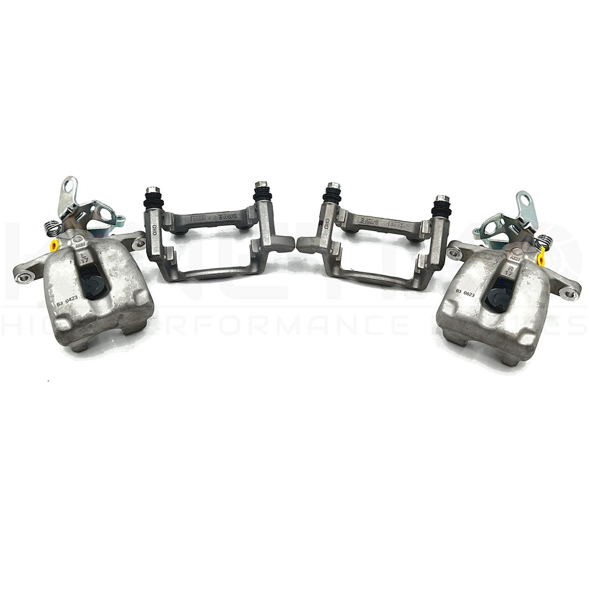 VW CADDY REAR SOLID TO VENTED DRILLED BRAKE DISC PADS CALIPERS CONVERSION KIT TO 310mm x 22mm