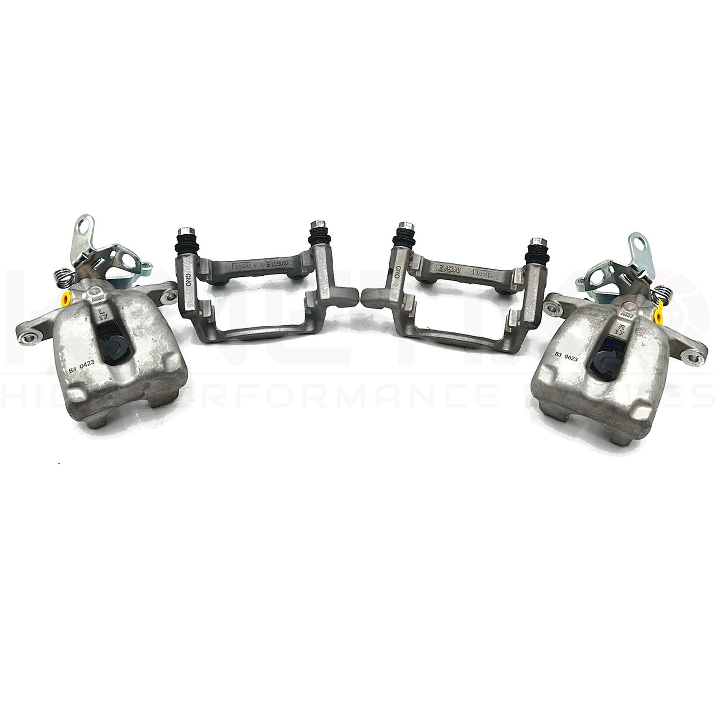 VW CADDY REAR SOLID TO VENTED DRILLED BRAKE DISC PADS CALIPERS CONVERSION KIT TO 310mm x 22mm