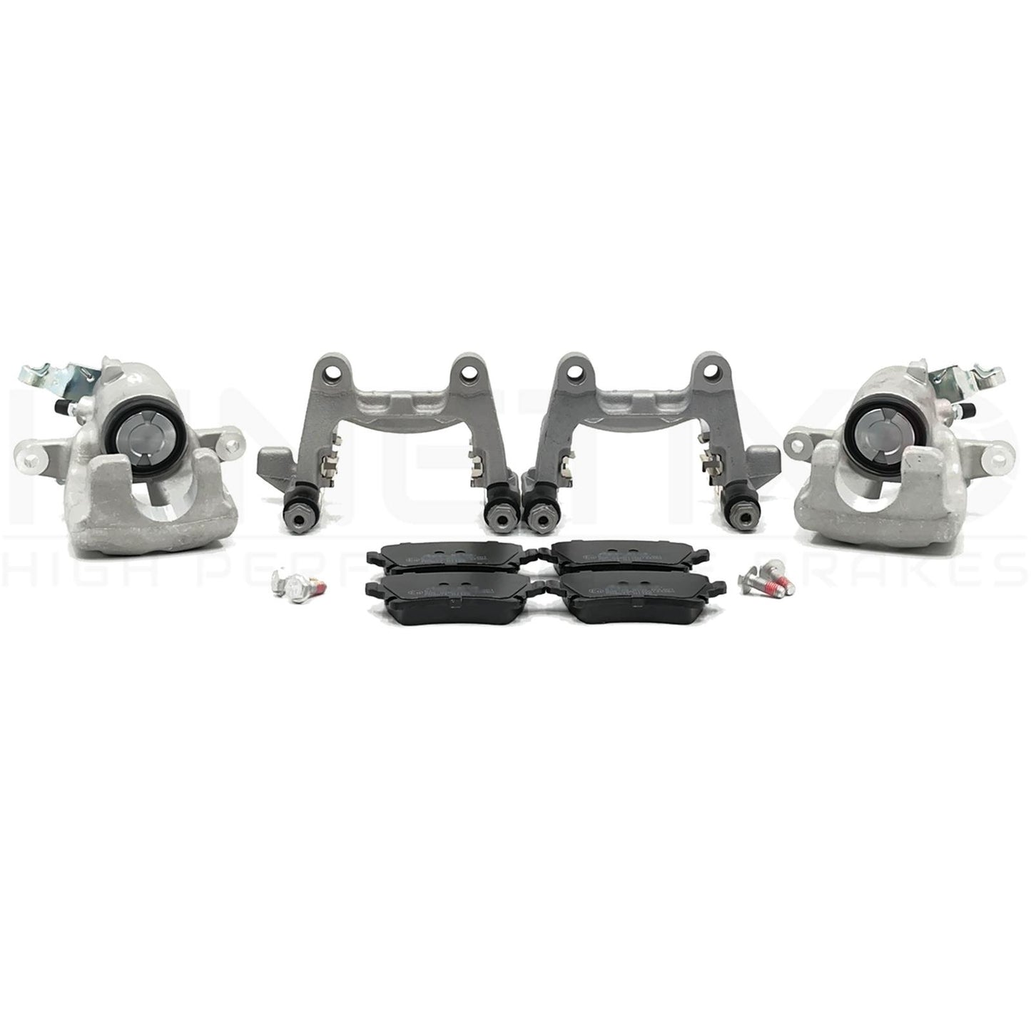 VW CADDY REAR SOLID TO VENTED DRILLED BRAKE DISC PADS CALIPERS CONVERSION KIT TO 310mm x 22mm