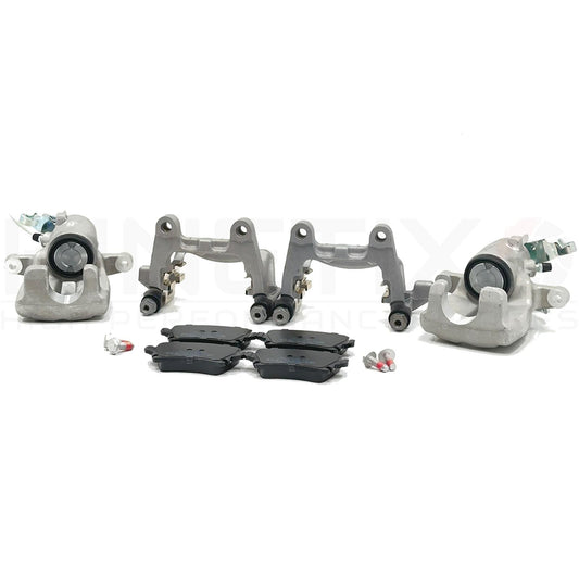 VW GOLF GTI MK5 MK6 REAR 310mm BIG BRAKE CALIPER CARRIERS CONVERSION KIT