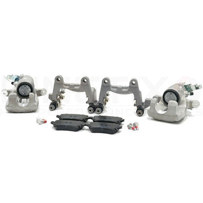 FOR VW CADDY MK3 MK4 REAR 310mm BIG BRAKE CALIPER CARRIERS CONVERSION KIT
