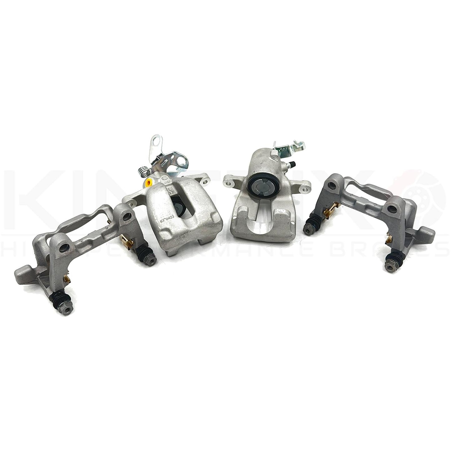 FOR VW CADDY MK3 MK4 REAR 310mm BIG BRAKE CALIPER CARRIERS CONVERSION KIT