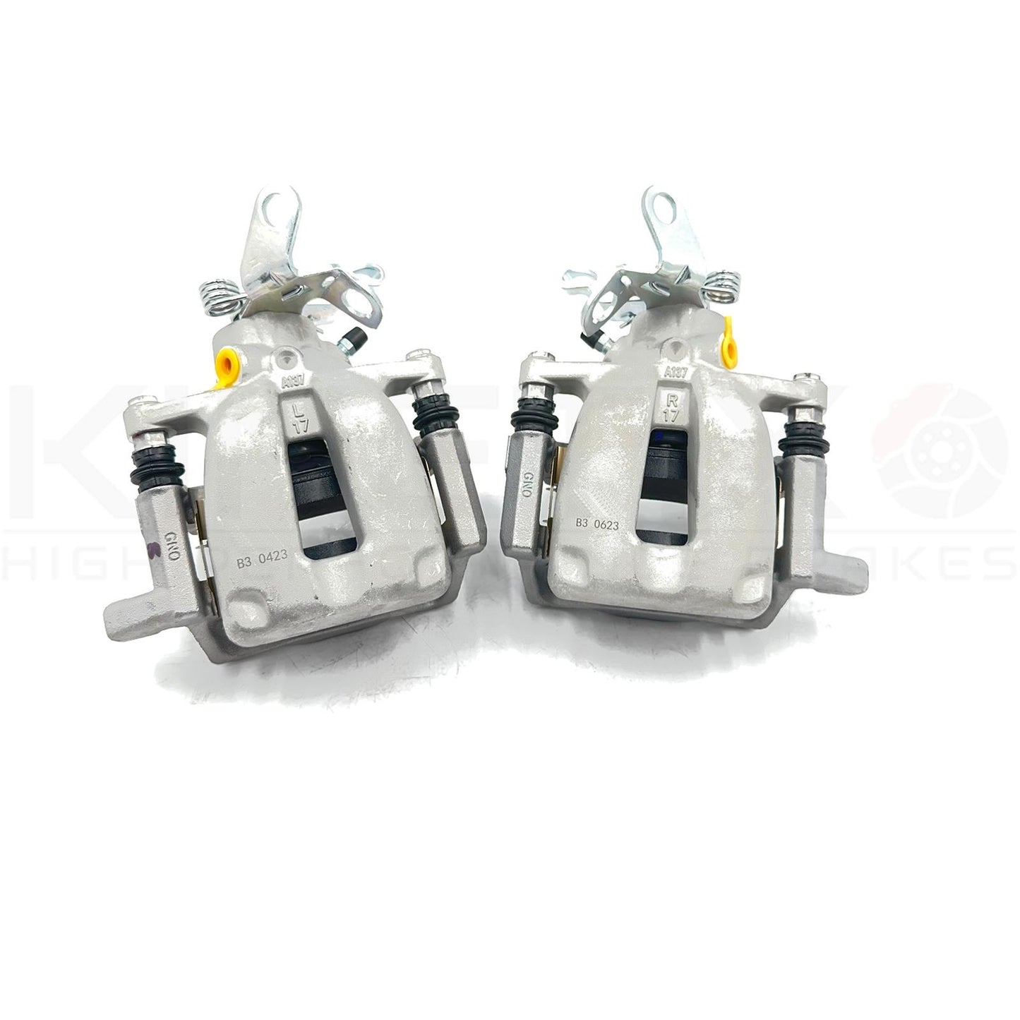 FOR VW CADDY MK3 MK4 REAR 310mm BIG BRAKE CALIPER CARRIERS CONVERSION KIT