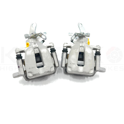FOR VW CADDY MK3 MK4 REAR 310mm BIG BRAKE CALIPER CARRIERS CONVERSION KIT