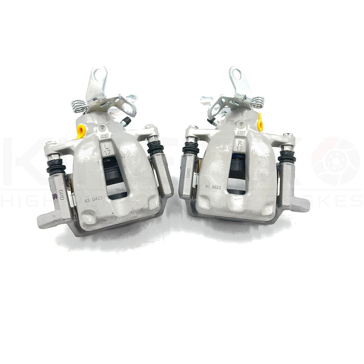 VW CADDY REAR SOLID TO VENTED DRILLED BRAKE DISC PADS CALIPERS CONVERSION KIT TO 310mm x 22mm