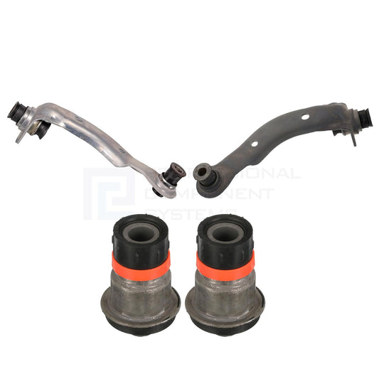 FOR NISSAN MICRA K12 NV200 FRONT SUBFRAME MOUNT MOUNTING 2 LINKS ARMS 2 BUSHES