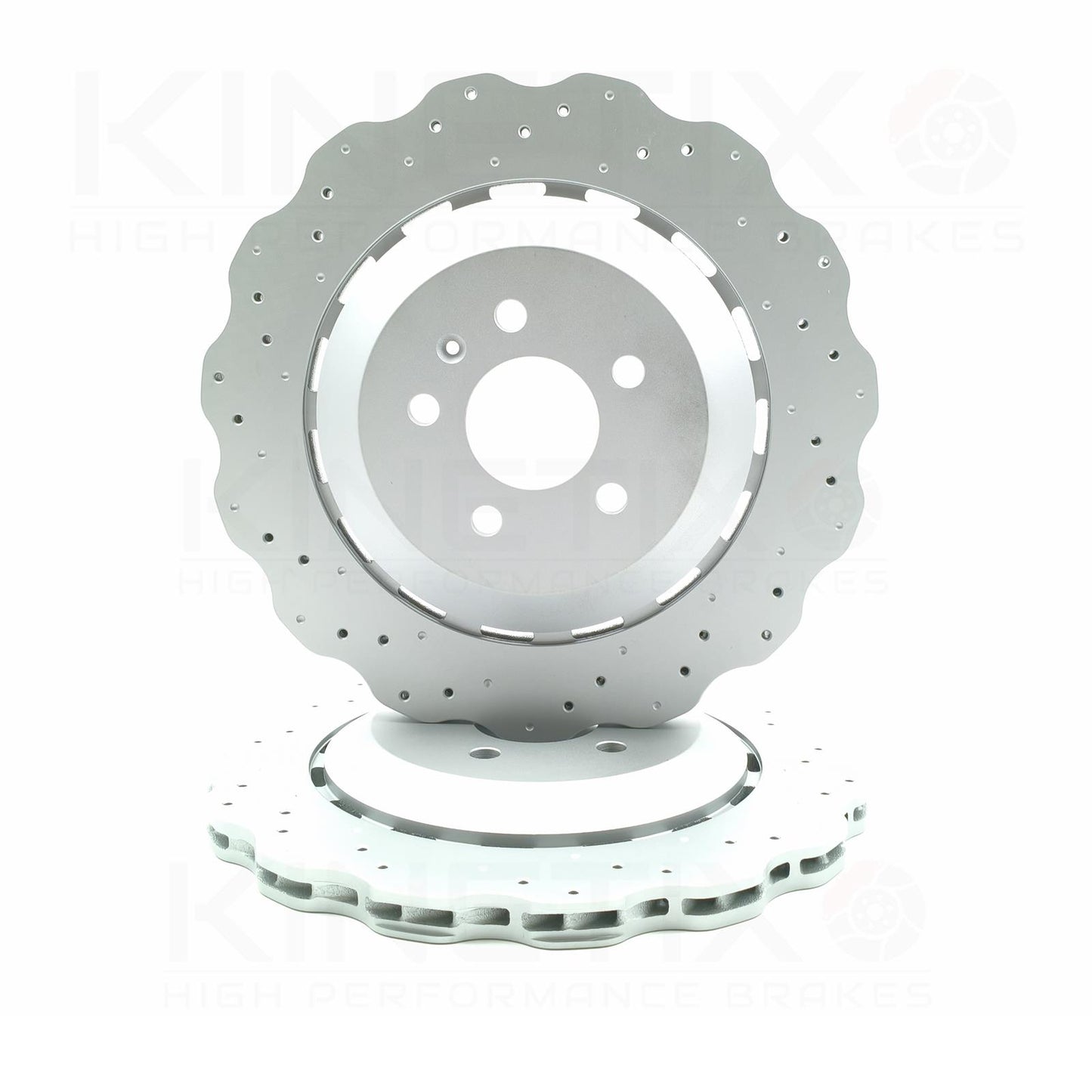 FOR AUDI RS6 C7 (2013-2018) PERFORMANCE REAR WAVEY BRAKE DISC 356mm 4G0615601E